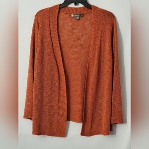 alexandra &  oak Open Front Cardigan Size XL
